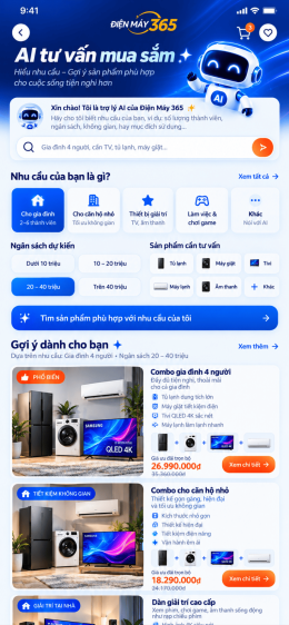 App siêu thị điện máy